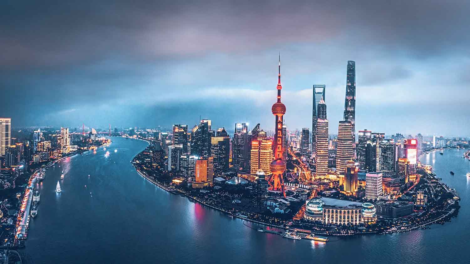 Shanghai skyline-1